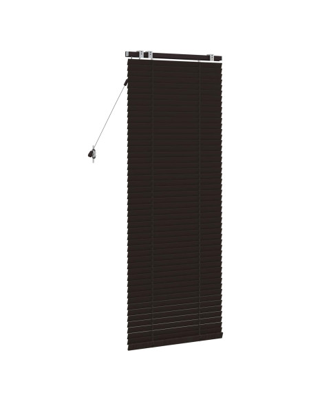 Tenda Veneziana Marrone Scuro 55 x 160 cm 35 mm