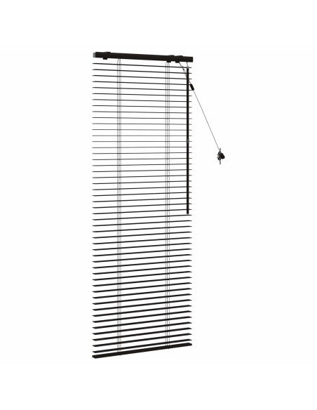 Tenda Veneziana Marrone Scuro 60 x 160 cm 35 mm