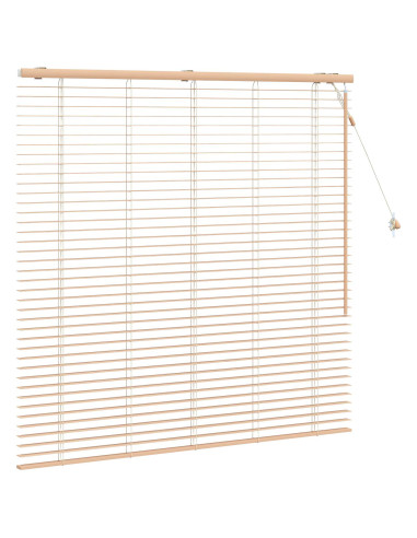Tenda Veneziana Aspetto Quercia 125 x 130 cm 35 mm