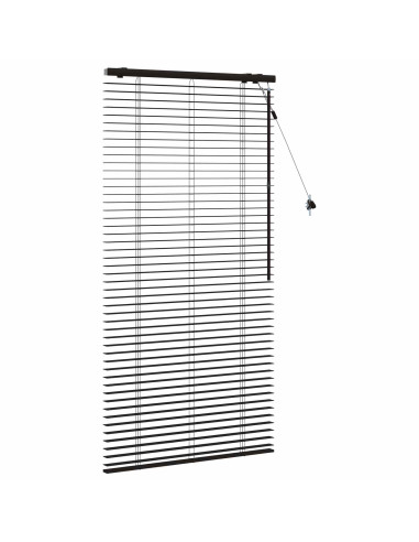 Tenda Veneziana Marrone Scuro 75 x 160 cm 35 mm