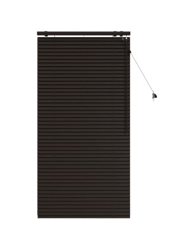 Tenda Veneziana Marrone Scuro 85 x 160 cm 35 mm