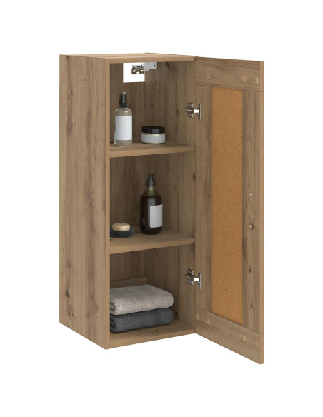 Armadietto a muro Rovere Artigianale 34,5 x 34 x 90 cm