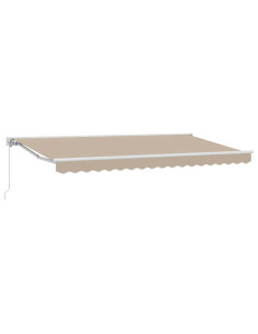 Struttura della tenda Beige 400 x 200 cm 2