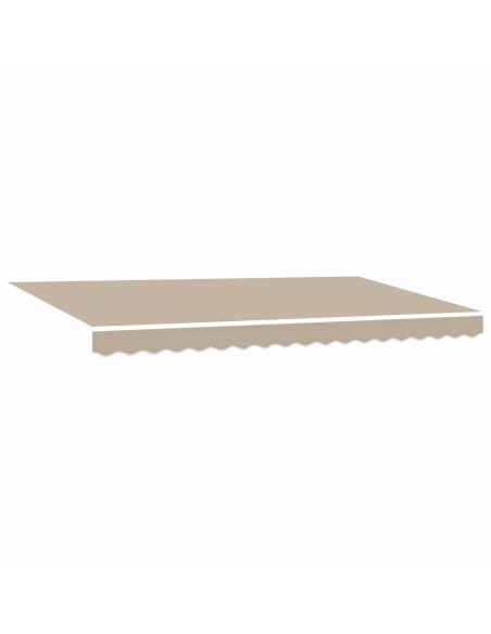 Tenda Retrattile Beige 400 x 200 cm Tessuto