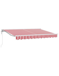Struttura della tenda Rosso e Bianco 250 x 200 cm 2