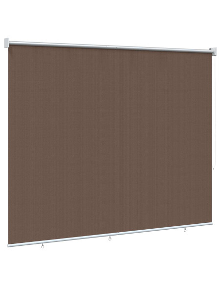 Tenda a Rullo Esterno Blocco UV 90% Tortora 200 x 140 cm HDPE