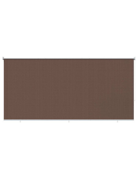 Tenda a Rullo Esterno Blocco UV 90% Tortora 400 x 140 cm HDPE