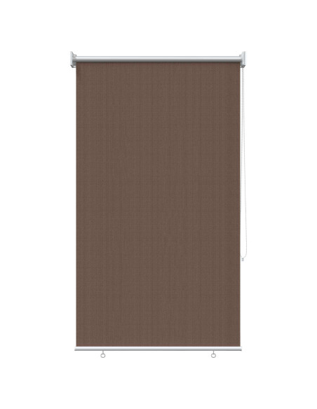 Tenda a Rullo Esterno Blocco UV 90% Tortora 60 x 230 cm HDPE