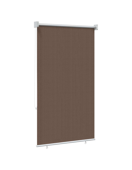 Tenda a Rullo Esterno Blocco UV 90% Tortora 60 x 230 cm HDPE