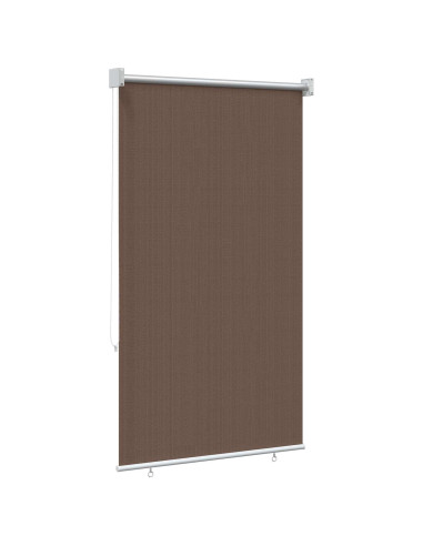 Tenda a Rullo Esterno Blocco UV 90% Tortora 80 x 230 cm HDPE