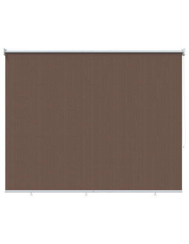 Tenda a Rullo Esterno Blocco UV 90% Tortora 120 x 230 cm HDPE