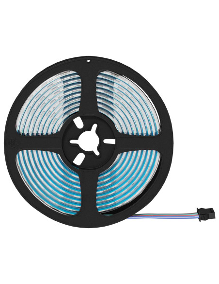 Striscia LED 12 pcs Nero e trasparente 2300 mm Rame e plastica