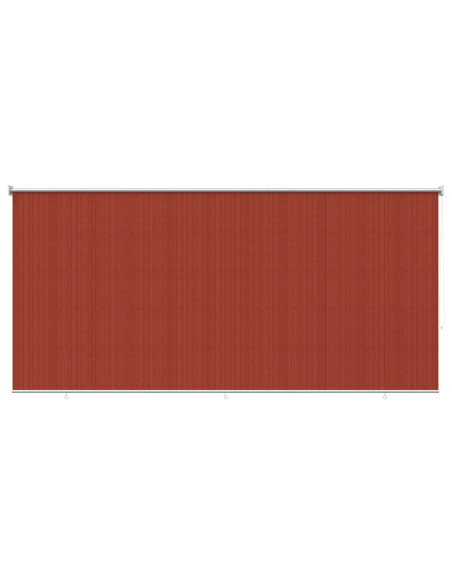 Tenda a Rullo Esterno Blocco UV 90% Terracotta 300 x 140 cm