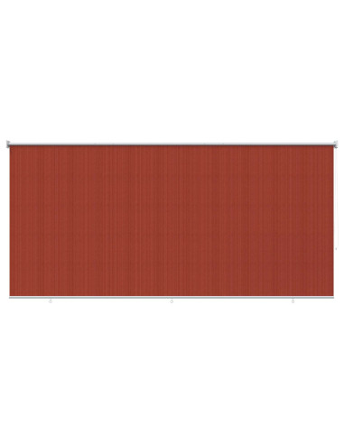 Tenda a Rullo Esterno Blocco UV 90% Terracotta 350 x 140 cm