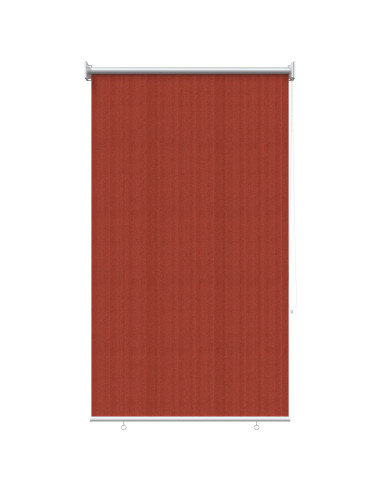 Tenda a Rullo Esterno Blocco UV 90% Terracotta 100 x 230 cm