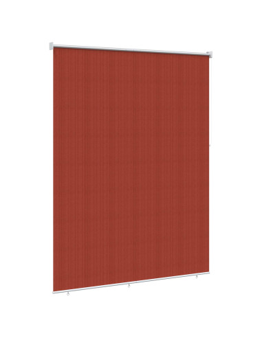 Tenda a Rullo Esterno Blocco UV 90% Terracotta 180 x 230 cm