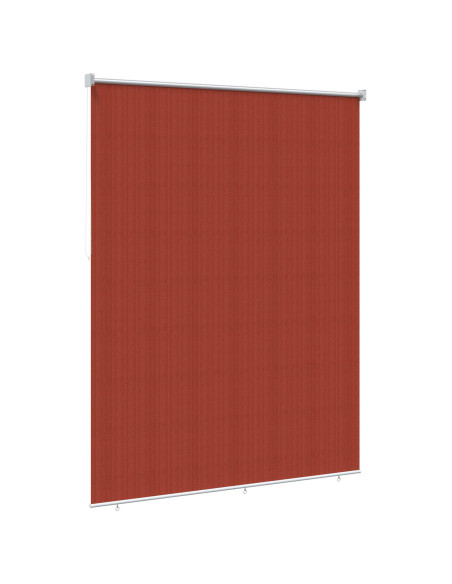 Tenda a Rullo Esterno Blocco UV 90% Terracotta 180 x 230 cm