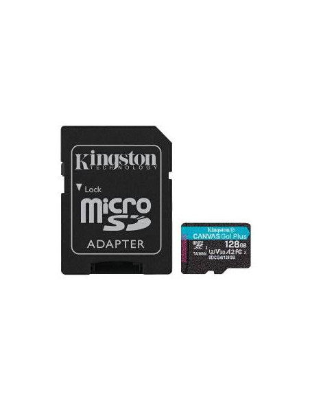 Kingston Micro SD 128GB Canvas Go Plus Gen4 SDCG4/128GB +Ad.SD