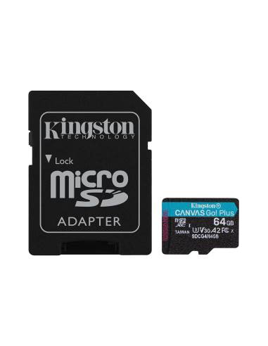 Kingston Micro SD 64GB Canvas Go Plus Gen4 SDCG4/64GB +Ad.SD