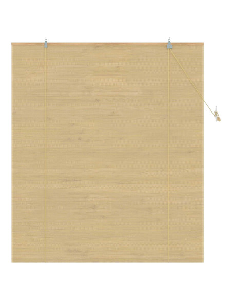 Tenda a rullo Naturale 140 x 160 cm Bambù