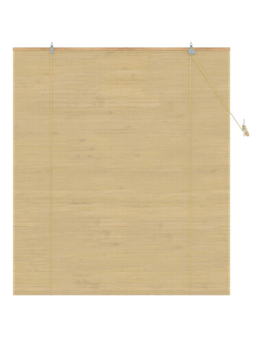 Tenda a rullo Naturale 160 x 160 cm Bambù
