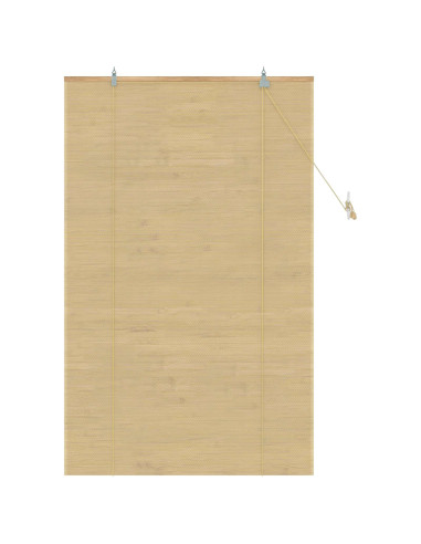 Tenda a rullo Naturale 80 x 160 cm Bambù