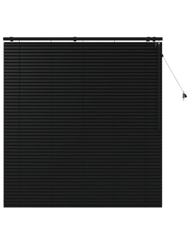 Tenda Veneziana Nero 145 x 160 cm 35 mm