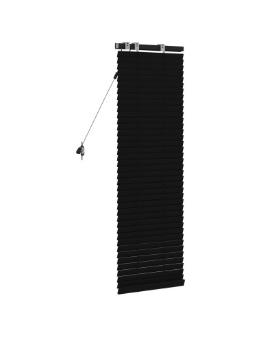 Tenda Veneziana Nero 40 x 130 cm 35 mm