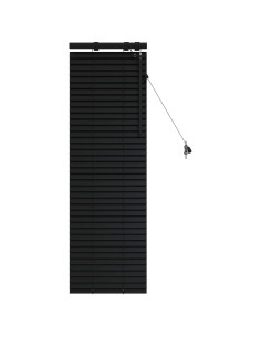 Tenda Veneziana Nero 45 x 130 cm 35 mm 2