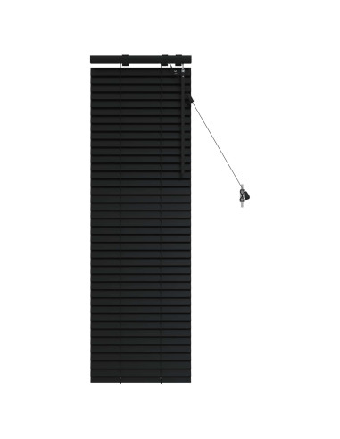 Tenda Veneziana Nero 50 x 130 cm 35 mm