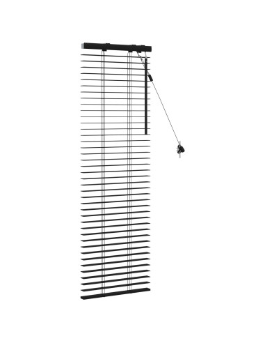 Tenda Veneziana Nero 50 x 130 cm 35 mm