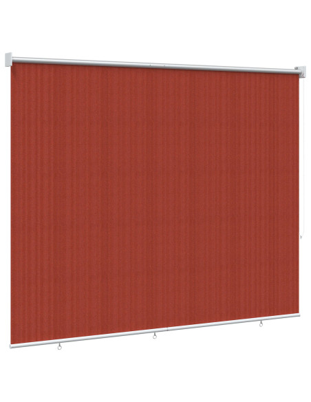 Tenda a Rullo Esterno Blocco UV 90% Terracotta 160 x 140 cm