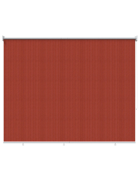 Tenda a Rullo Esterno Blocco UV 90% Terracotta 200 x 140 cm