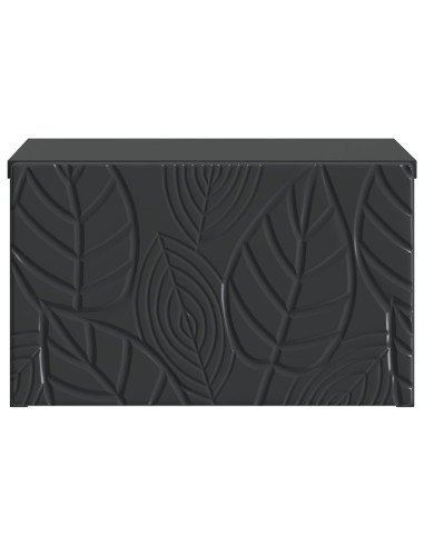 Mobiletto da notte a muro Nero 49 x 34,5 x 20 cm