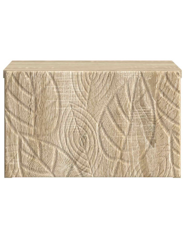 Mobiletto da notte a muro Rovere Sonoma 49 x 34,5 x 20 cm