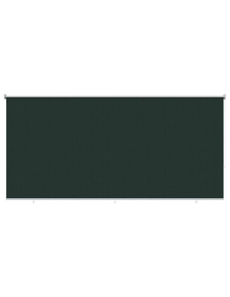 Tenda a Rullo Esterno Blocco UV 90% Verde Scuro 400 x 230 cm
