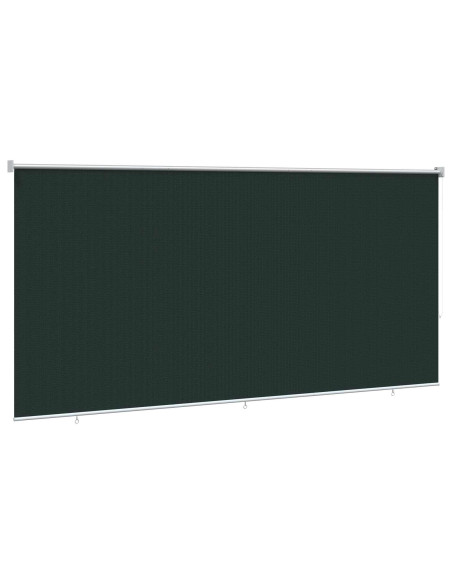 Tenda a Rullo Esterno Blocco UV 90% Verde Scuro 400 x 230 cm