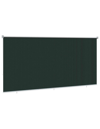 Tenda a Rullo Esterno Blocco UV 90% Verde Scuro 400 x 230 cm