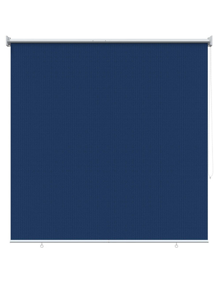 Tenda a Rullo Esterno Blocco UV 90% Blu 140 x 140 cm HDPE