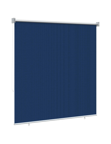 Tenda a Rullo Esterno Blocco UV 90% Blu 140 x 140 cm HDPE