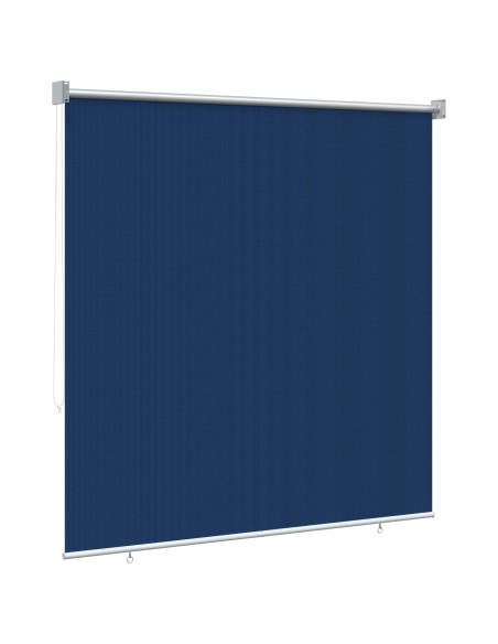 Tenda a Rullo Esterno Blocco UV 90% Blu 140 x 140 cm HDPE