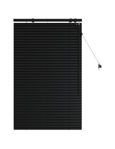 Tenda Veneziana Nero 70 x 130 cm 35 mm 2