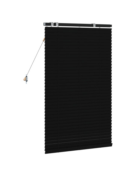 Tenda Veneziana Nero 85 x 130 cm 35 mm