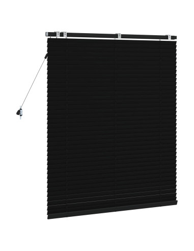 Tenda Veneziana Nero 105 x 130 cm 35 mm