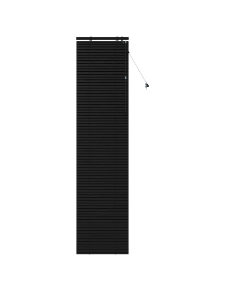 Tenda Veneziana Nero 55 x 250 cm 35 mm