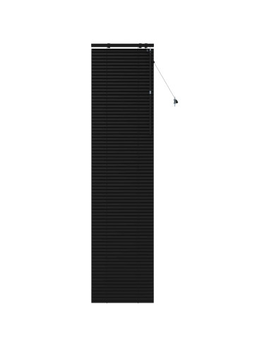 Tenda Veneziana Nero 65 x 250 cm 35 mm