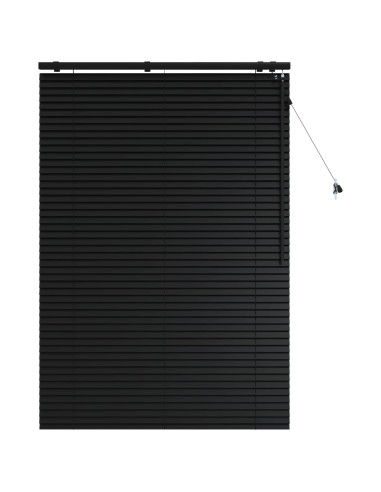 Tenda Veneziana Nero 110 x 160 cm 35 mm