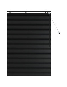 Tenda Veneziana Nero 115 x 160 cm 35 mm 2