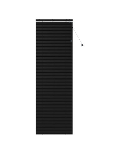 Tenda Veneziana Nero 75 x 250 cm 35 mm