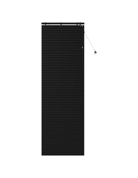 Tenda Veneziana Nero 75 x 250 cm 35 mm